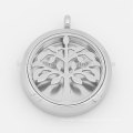 Hot sale tree of life perfume locket,diffuser lockets,essential oil necklace